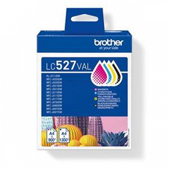 Brother LC527VAL (inkoust sada, 900/1300 str.) Brother LC527VAL (inkoust sada, 900/1300 str.)
