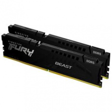 KINGSTON 128GB 5600MT/s DDR5 CL36 DIMM (Kit of 2) FURY Beast RGB KINGSTON 128GB 5600MT/s DDR5 CL36 DIMM (Kit of 2) FURY Beast RGB