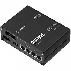 Teltonika RUTM55 Průmyslový 5G Wi-Fi Router, I/O, RS232 a RS485, GPS, eSIM