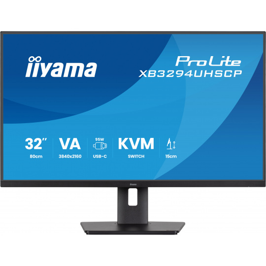 iiyama ProLite/XB3294UHSCP-B1/31,5"/VA/4K UHD/60Hz/2ms/Černá/5R iiyama ProLite/XB3294UHSCP-B1/31,5"/VA/4K UHD/60Hz/2ms/Černá/5R