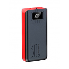 Viking powerbanka go30 30000mAh, černo-červená Viking powerbanka go30 30000mAh, černo-červená