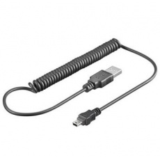 PremiumCord Kabel USB 2.0, A-B mini 1.5m - kroucený 50cm až 150cm PremiumCord Kabel USB 2.0, A-B mini 1.5m - kroucený 50cm až 150cm