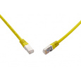 SOLARIX 10G patch kabel CAT6A SFTP LSOH 20m,žlutý