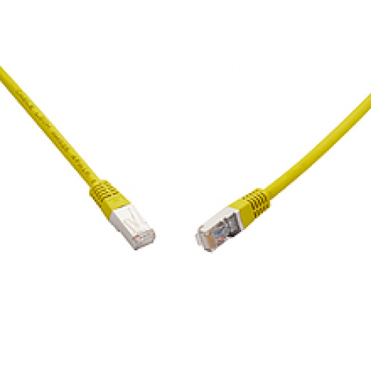 SOLARIX 10G patch kabel CAT6A SFTP LSOH 20m,žlutý