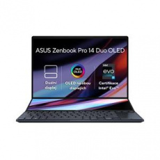 ASUS Zenbook Pro 14 Duo OLED i7-12700H/16GB/1TB SSD/14,5" 2.8K/OLED/2yr Pick up & Return/W11H/Černá - otevřeno