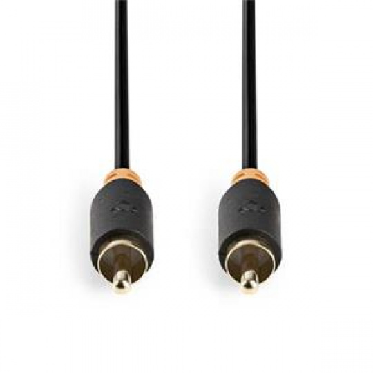 Nedis CABW24170AT20 - Digitální Audio kabel | RCA Zástrčka - RCA Zástrčka | 2 m | Antracit