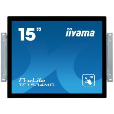 15" iiyama TF1534MC-B6X: TN, XGA, capacitive, 10P, 370cd/m2, VGA, DP, HDMI, černý 15" iiyama TF1534MC-B6X: TN, XGA, capacitive, 10P, 370cd/m2, VGA, DP, HDMI, černý