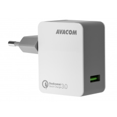 AVACOM HomeMAX síťová nabíječka Qualcomm Quick Charge 3.0, bílá AVACOM HomeMAX síťová nabíječka Qualcomm Quick Charge 3.0, bílá