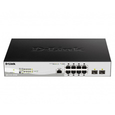 D-Link DGS-1210-10P/ME/E 8x 1G PoE, 2x 1G SFP Metro Ethernet Managed Switch