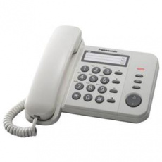 Panasonic KX-TS520FXW - jednolinkový telefon, bílý Panasonic KX-TS520FXW - jednolinkový telefon, bílý