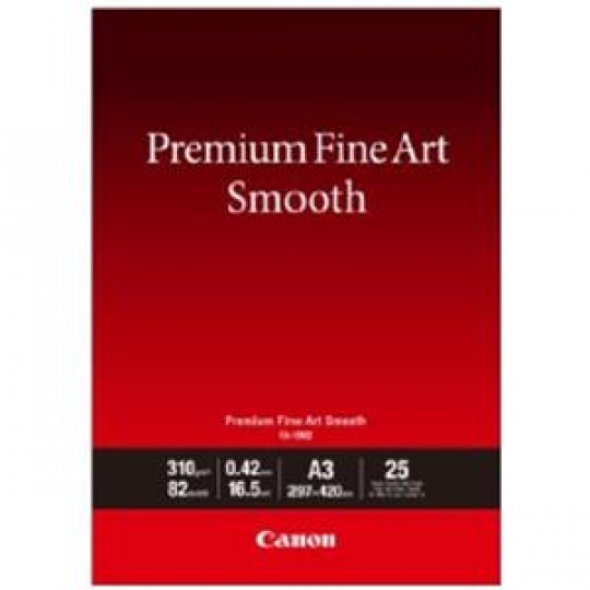 Canon fotopapír Premium FineArt Smooth A3 25 sheets