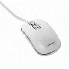 Gembird Myš MUS-4B-06, USB, bílo-stříbrná Gembird Myš MUS-4B-06, USB, bílo-stříbrná