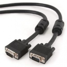 GEMBIRD Kabel přípojný k mon 15M/15M VGA 20m stíněný extra, ferrity BLACK GEMBIRD Kabel přípojný k mon 15M/15M VGA 20m stíněný extra, ferrity BLACK