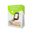 Mobilní číšník Conto Order s telefonem a pouzdrem