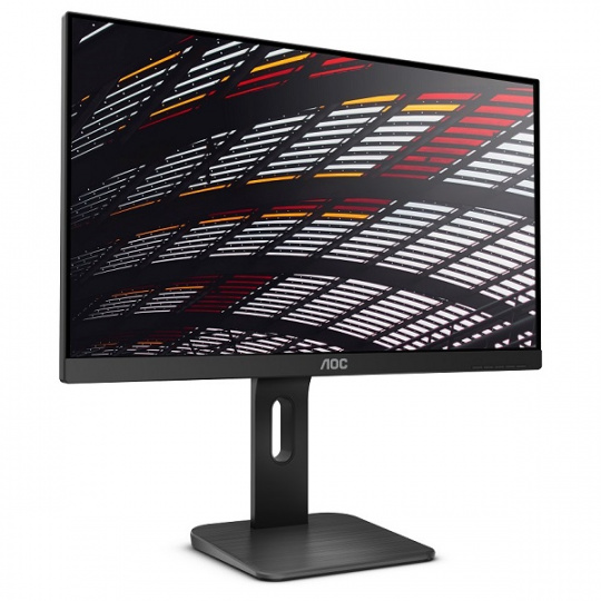 AOC LCD 24P1 23,8" IPS/1920x1080@60Hz/5ms/250cd/VGA/DVI/HDMI/DP/4xUSB/Repro/Pivot/HAS/VESA