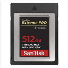 SanDisk Extreme Pro CFexpress Card 512GB, Type B, 1700MB/s Read, 1200MB/s Write