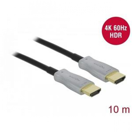 Delock Aktivní optický kabel HDMI 4K 60 Hz 10 m