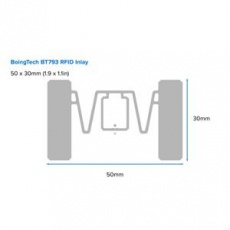 Zebra Label, Paper, 54x34.9mm; Direct Thermal, Z-SELECT 2000D, Coated, Permanent Adhesive, 35mm Core, RFID Zebra Label, Paper, 54x34.9mm; Direct Thermal, Z-SELECT 2000D, Coated, Permanent Adhesive, 35mm Core, RFID