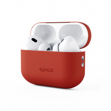 Epico Silicone Cover Airpods Pro 2 - červená Epico Silicone Cover Airpods Pro 2 - červená