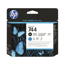 HP 744 Tisková hlava, černá a azurová, F9J86A HP 744 Tisková hlava, černá a azurová, F9J86A
