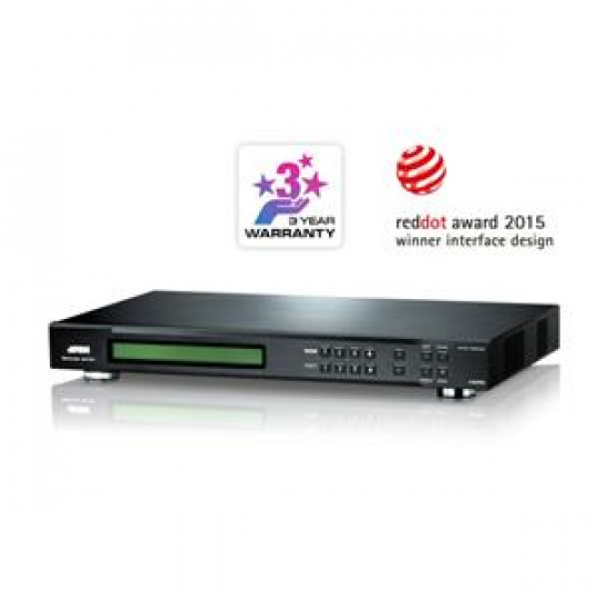 ATEN VM5404H-AT-G 4x4 HDMI Matrix Switch W/Scaler ( video wall )W/EU POW ER CORD