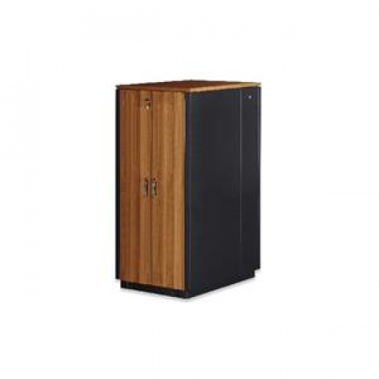 Digitus 42U SOUNDproof rack, 2110x750x1130 mm dřevěný dekor ořech, černý (RAL 9005)