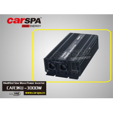 Měnič napětí Carspa CAR3KU-24 24V/230V+USB 3000W, modifikovaná sinus Měnič napětí Carspa CAR3KU-24 24V/230V+USB 3000W, modifikovaná sinus