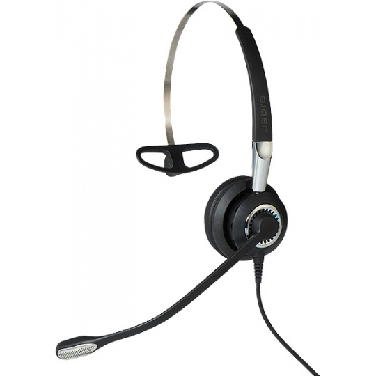 Jabra BIZ 2400 II/Mono/QD/Drát/Černá-stříbrná