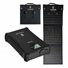 Set powerbanka Viking VIDAR I a solární panel Viking L60 PD Set powerbanka Viking VIDAR I a solární panel Viking L60 PD