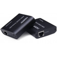 PremiumCord HDMI extender na 60m FULL HD 1080p přes jeden kabel Cat5e/6/6a/7, EDID nastavení