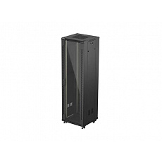 19" VOLNĚ STOJÍCÍ RACKOVÁ SKŘÍŇ 42U/600X600 (FLAT PACK) S PROSKLENÝMI DVEŘMI ČERNÁ LANBERG 19" VOLNĚ STOJÍCÍ RACKOVÁ SKŘÍŇ 42U/600X600 (FLAT PACK) S PROSKLENÝMI DVEŘMI ČERNÁ LANBERG
