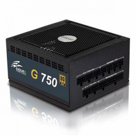 EVOLVEO G750 zdroj 750W, eff 91%, 80+ GOLD, aPFC, modulární, retail