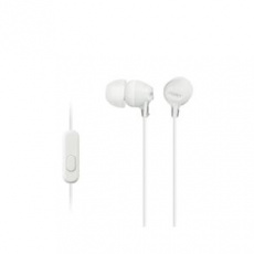 SONY MDR-EX15AP - Sluchátka do uší s mikrofonem - White