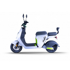 ViaGo Tokio bílo-zelený, 500W, 25km/h, dojezd až 60km, včetně baterie 48V/24Ah, bez nutnosti SPZ a ŘP ViaGo Tokio bílo-zelený, 500W, 25km/h, dojezd až 60km, včetně baterie 48V/24Ah, bez nutnosti SPZ a ŘP