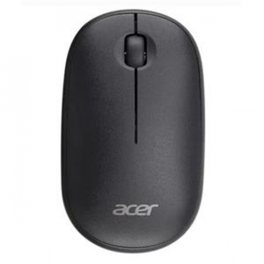 Acer Wireless Bubble Mouse Black - RF2.4G, 1600 dpi, 102x60x32 mm, 60g bez AA baterie, retail pack