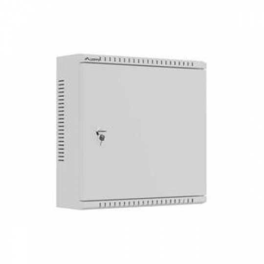 LANBERG Instalační skříň 10" TPR s MESH panelem 400 × 400 × 140 mm, šedá(sestavená) LANBERG Instalační skříň 10" TPR s MESH panelem 400 × 400 × 140 mm, šedá(sestavená)