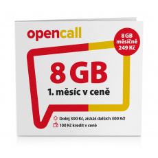 O2 Předplacená karta OpenCall O2 Předplacená karta OpenCall