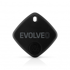 EVOLVEO TrackTag, Bluetooth lokátor s Apple Find My, černý