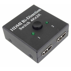 PremiumCord HDMI Switch 4K, FULL HD 1080p obousměrný 2-1 nebo 1-2 PremiumCord HDMI Switch 4K, FULL HD 1080p obousměrný 2-1 nebo 1-2
