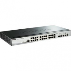 D-Link DGS-1510-28P 28-Port Gigabit Stackable SmartPro PoE Switch including 2 SFP ports and 2 x 10G SFP+ ports- 24 x 1 D-Link DGS-1510-28P 28-Port Gigabit Stackable SmartPro PoE Switch including 2 SFP ports and 2 x 10G SFP+ ports- 24 x 1