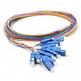 OPTIX LC/APC Optický pigtail 09/125 2m 12ks barevné G657A EASY STRIP
