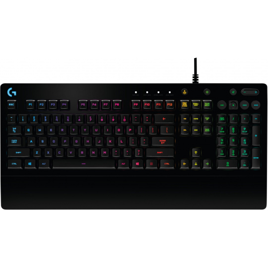 Logitech G213/Drátová USB/US-Layout/Černá