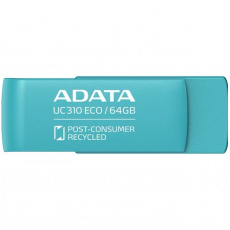 ADATA UC310 ECO/64GB/USB 3.2/USB-A/Zelená