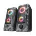Reproduktory TRUST GXT 606 JAVV RGB/Stereo/12W/Červená-šedá