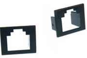 DATACOM Adaptér RJ45 na RJ12 (RJ11) bílá 100ks DATACOM Adaptér RJ45 na RJ12 (RJ11) bílá 100ks