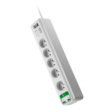 APC Essential SurgeArrest 5 outlets with 5V, 2.4A 2 port USB Charger 230V France APC Essential SurgeArrest 5 outlets with 5V, 2.4A 2 port USB Charger 230V France