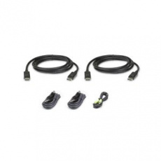 ATEN 1.8M USB DisplayPort Dual Display Secure KVM Cable Kit ATEN 1.8M USB DisplayPort Dual Display Secure KVM Cable Kit