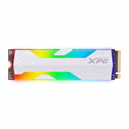 ADATA SPECTRIX S65G/500GB/SSD/M.2 NVMe/Bílá/Heatsink/5R ADATA SPECTRIX S65G/500GB/SSD/M.2 NVMe/Bílá/Heatsink/5R