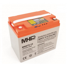 MHPower MSD75-12 Smart akumulátor VRLA-GEL 12V/75A MHPower MSD75-12 Smart akumulátor VRLA-GEL 12V/75A