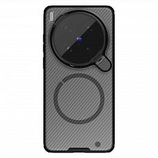 Nillkin CamShield Prop Magnetic Zadní Kryt pro Vivo X300 Ultra Transparent Black